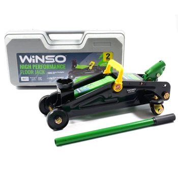 Домкрат гидравлический подкатной Winso 2 т 125-305 мм в кейсе (171660)