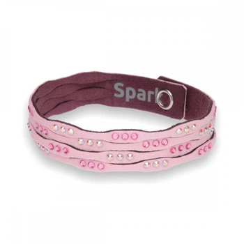 Браслет Spark з Алькантара зі Swarovski Tripla BNTRIP1PABR