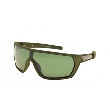 Тактические солнцезащитные очки с зелёными линзами. 3-38169