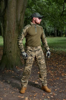 Военная тактическая форма Пиксель с наколенниками, тактический костюм пиксельный Пиксель ЗСУ комплект 54