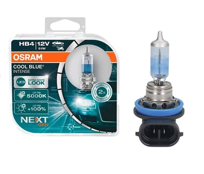 Галогенная автолампа Osram HB4 (9006, P22d) Cool Blue Intense NEXT GEN 9006CBN-HCB 12V 51W (02156)