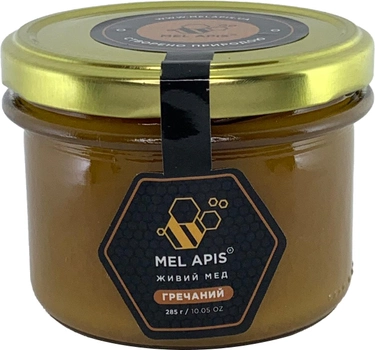 Мед натуральний Mel Apis Гречаний 285 г (4820223530247)