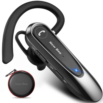 Гарнитура Bluetooth New Bee LC-B45 Black гарантия 1 год