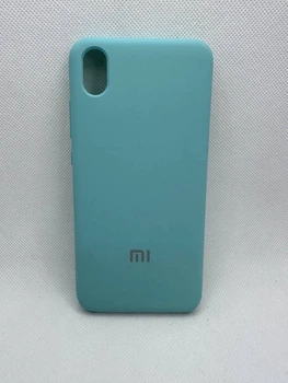 Чехол Silicone Cover для Xiaomi Redmi 7A Бирюзовый