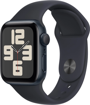 Smartwatch Apple Watch SE (2023) GPS + Cellular 44mm Midnight Aluminium Case with Midnight Sport Band - S/M (MRH53)
