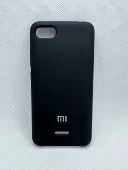 Чехол Silicone Cover для Xiaomi Redmi 6A Черный