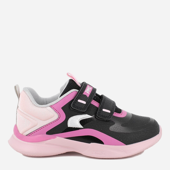 Buty sportowe dziecięce dla dziewczynki na rzepy Primigi 4956611 28 Czarny/Fuksja (8055069736423)