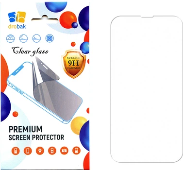 Защитное стекло для смартфона Apple iPhone 15 Pro Drobak (292910)