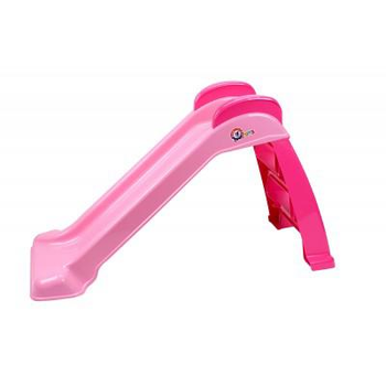 Детская розовая пластиковая горка 120 см Technok Toys 8041