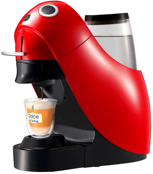 Кавоварка капсульна DOLCE AROMA "LOLA-A" з системою Dolce Gusto червона