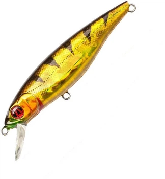 Воблер Pontoon 21 Greedy-Guts 111 SP-SR, 111mm, 20.1g, 1.0-1.4m 437 CB Crash HG Gold Perch