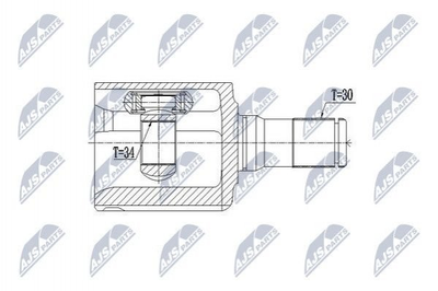 ШРУС NTY NPWCH043 Jeep RENEGADE (BU)