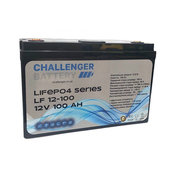 Аккумулятор Challenger LF12-100 LiFePO4 (пластик. корпус)