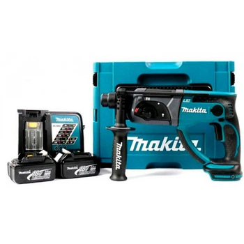 Аккумуляторный перфоратор Makita DHR202RFJ + 2 акб 18 V 3 Ah + з/у + MakPac