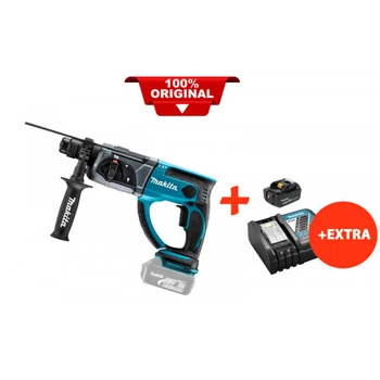 Аккумуляторный перфоратор Makita DHR202Z+акк.18V 5 Ah+быстрозарядное ЗУ (DHR202RT)