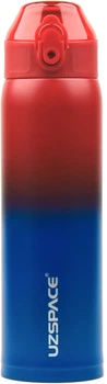 Термочашка UZSPACE X4 Gradient 4201 500 мл Червоно-синя (6955482343685)