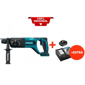 Аккумуляторный перфоратор Makita DHR241Z+акк.18V 5 Ah+быстрозарядное ЗУ (DHR241RT)