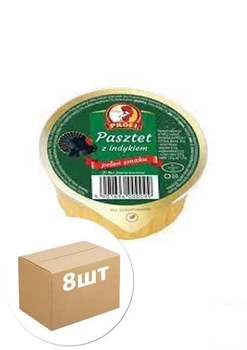 Паштет из индейки ТМ "Profi" (Польша) 250гр упаковка 8шт (94456)
