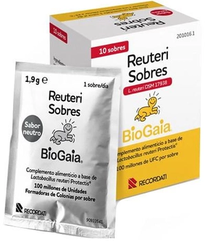 Suplement diety BioGaia Reuteri 10 saszetek (8470002010161)