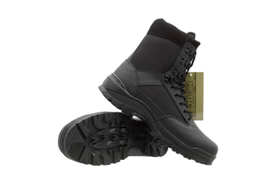 Ботинки тактические Mil-Tec 45 размер на молнии с гидроизоляцией и стальным носком для охотников (69284550)