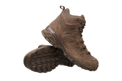 Ботинки мужские Mil-Tec 43 размер со стальным носком и быстрым шнуровкой зимние на флисе утепленные берцы (69284525)