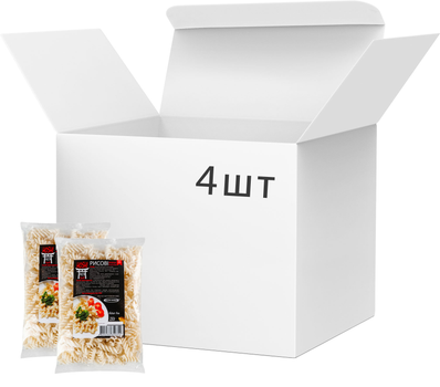 Упаковка макаронных изделий Healthy Generation Рисовые Hoshi Pasta Спираль 250 г х 4 шт (4820233350354_1)