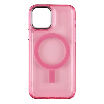 Чохол для iPhone 12/12 Pro Epik TPU Lollipop (MagSafe) Рожевий