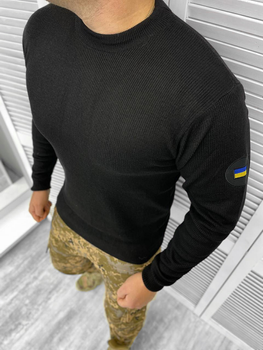 Мужской черный свитер avahgard размер L