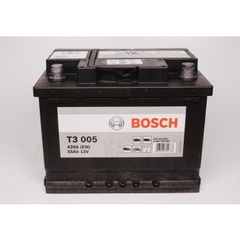Аккумулятор Bosch 55Ah, EN420, +/-(1), B00, 245х175х190 (ДхШхВ) 0092T30050