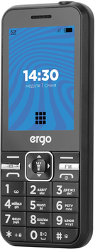 Мобільний телефон Ergo E281 Dual Sim Black