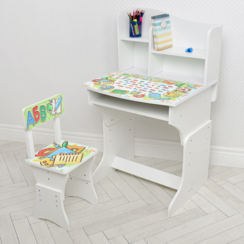 Парта Bambi Школа 904-135 White / Green (904-135)