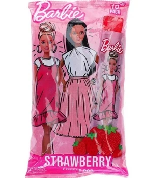 Фруктовый лёд Barbie Freeze Pop Strawberry 10x50 мл