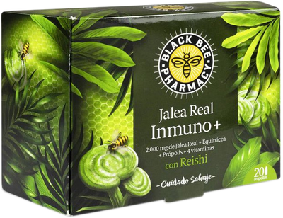 Suplement diety Black Bee Jalea Real Inmuno 20 ampułek (3175681249370)