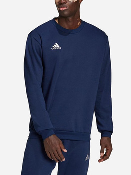 Bluza bez kaptura męska Adidas ENT 22 Sweat Top H57480 M Granatowa (4065418879804)