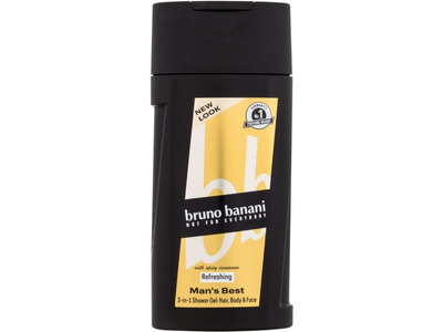 Żel pod prysznic Bruno Banani Man´s Best With Spicy Cinnamon 3 w 1 dla mężczyzn 250 ml (3616303051662)