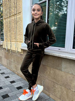 Детский велюровый спортивный костюм