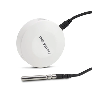 Термогігрометр Inkbird IBS-TH1 NTC з Bluetooth, виносним сухим датчиком та функцією логгера | Температурний щуп NTC