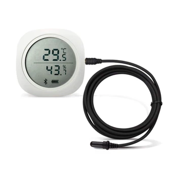 Термогігрометр Inkbird IBS-TH1 plus Aqua з Bluetooth, дисплеєм, виносним аква датчиком та функцією логгера | Аква занурювальний щуп