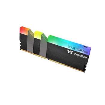 Модуль памяти для компьютера DDR4 16GB (2x8GB) 3600 MHz Toughram Black RGB ThermalTake (R009D408GX2-3600C18B)