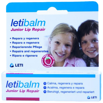 Olejek do ust Letibalm Junior Lip Repair Strawberry Aroma 10 ml (8431166120240)