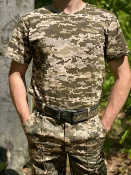 Тактическая футболка пиксель ВСУ хлопок 48 (M)