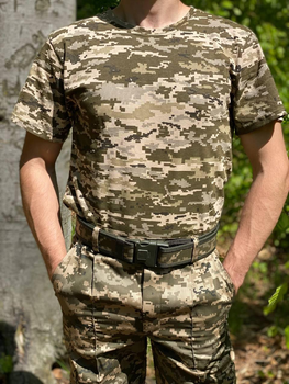 Тактическая футболка пиксель ВСУ хлопок 54 (XXL)