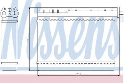 пічка B3(E36)3.0 i(+)[OE 9172187002] Nissens (70512)