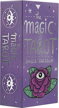 Karty Tarota Fournier Magic Tarot firmy Amaia Arrazola 1 talia x 78 kart (8420707451776)