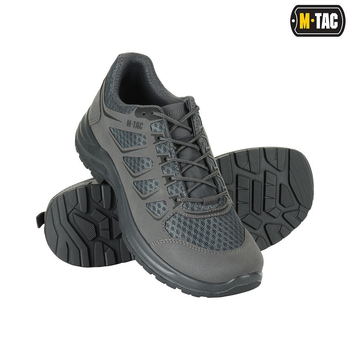 Мужские тактические кроссовки летние M-Tac размер 47 (31.1 см) Серый (Iva Grey)