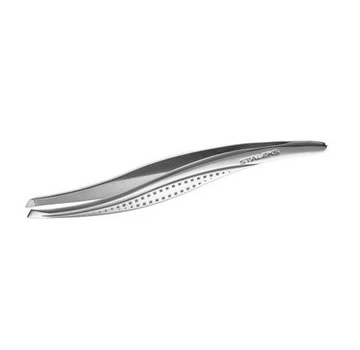 Пинцет для бровей Staleks Classic 12 Type 3 широкие скошенные кромки TC-12/3