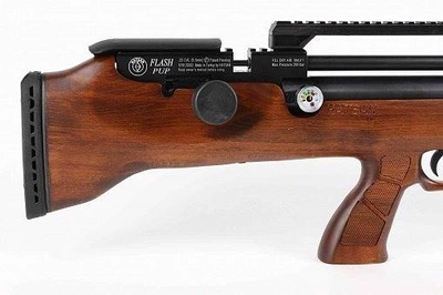 PCP Гвинтівка Hatsan FlashPup-S Дерево + Оптика 4х32 + Кулі