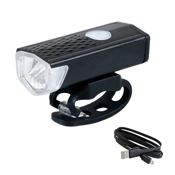 Фара велосипедна передня DEN-052 XPE, акумулятор, ЗУ micro USB