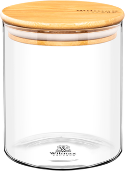 Емкость Wilmax Thermo стеклянная 10х12.5 см 760 мл (WL-888503/A)