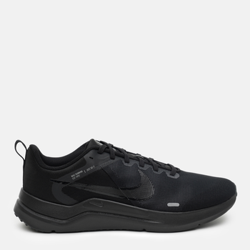 Чоловічі кросівки для бігу Nike Downshifter 12 DD9293-002 46 (12US) 30 см Чорні (195869167961)